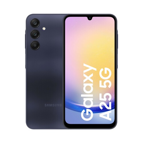 SAMSUNG Galaxy A25 5G negro, 128GB + 6GB Ram, móvil 16,5cm (6,5). SM-A256BZKDEUB