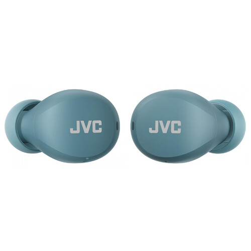 Auriculares Bluetooth intrauricular JVC HA-A6T-AU con estuche de carga, hasta 23 horas de autonomía, color verde.