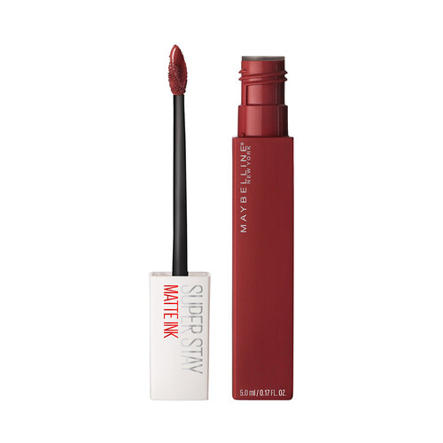 MAYBELLINE Super stay matte ink tono 050 Voyager Barra de labios con acabado mate y de larga duración. 