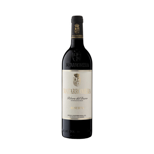 MATARROMERA  Vino tinto reserva con D.O. Ribera del Duero botella 75 cl.