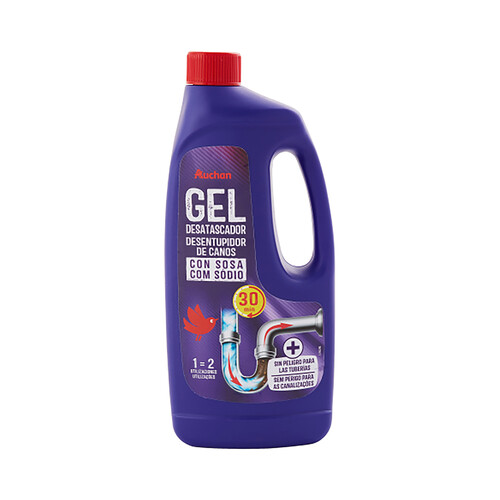 PRODUCTO ALCAMPO Gel desatascador con sosa 1 l.