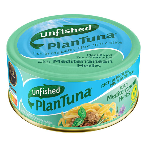 UNFISHED PLANTUNA Untable vegetal mediterraneo 150 g.