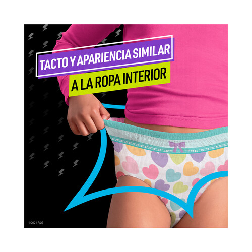 DODOT Ninjamas Pañal branguita unisex para pijama para niños de 4-7 años o de 17 a 30 kg 10 uds.