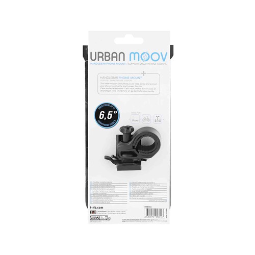 Soporte de smartphone para manillar T´NB Urban Moov, universal hasta 6,5​​.