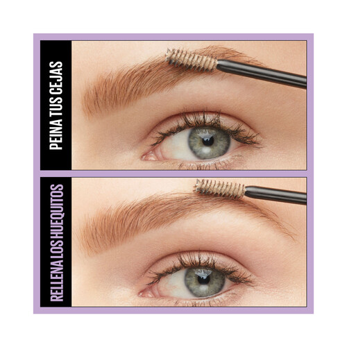 MAYBELLINE Express brow fast sculpt tono 06 Deeo brown Máscara de cejas en gel de larga duración.