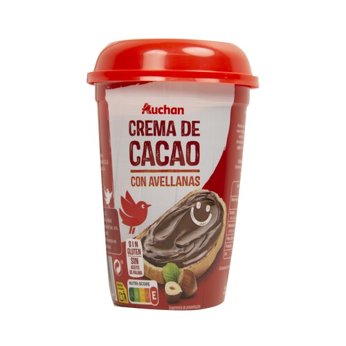 PRODUCTO ALCAMPO Crema de cacao con avellanas para untar 500 g.