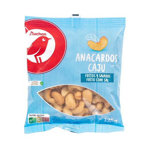 PRODUCTO ALCAMPO Anacardos fritos y salados PRODUCTO ALCAMPO 125 g.