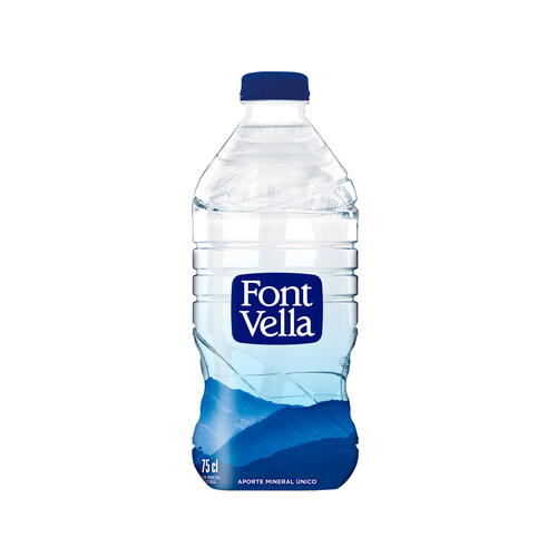 FONT VELLA Agua mineral botella 75 cl.