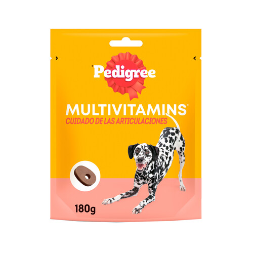 PEDIGREE Multivitamins Snacks de perros, para el cuidado de las  articulaciones, 180 g.