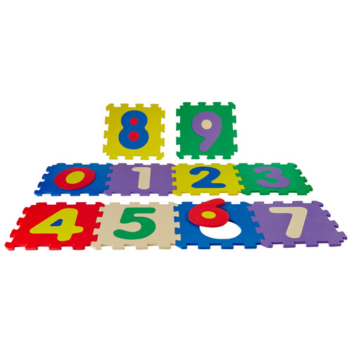 hoja riesgo guardarropa Alcampo - Puzzle infantil de suelo con 10 piezas de foam, ONE TWO FUN  ALCAMPO.