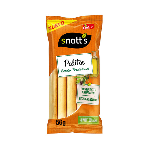 SNATT'S Palitos de pan tradicional 56 g.