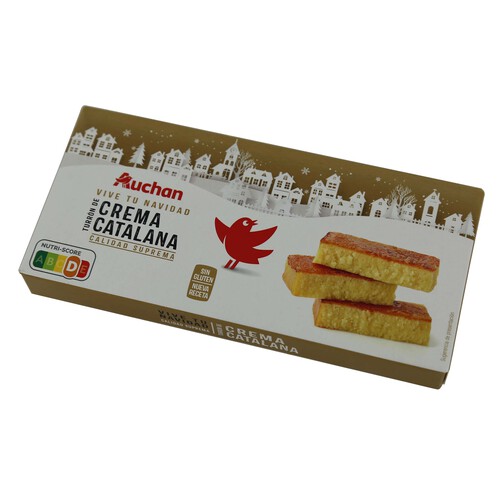 PRODUCTO ALCAMPO Turrón crema catalana tipo yema 200 g