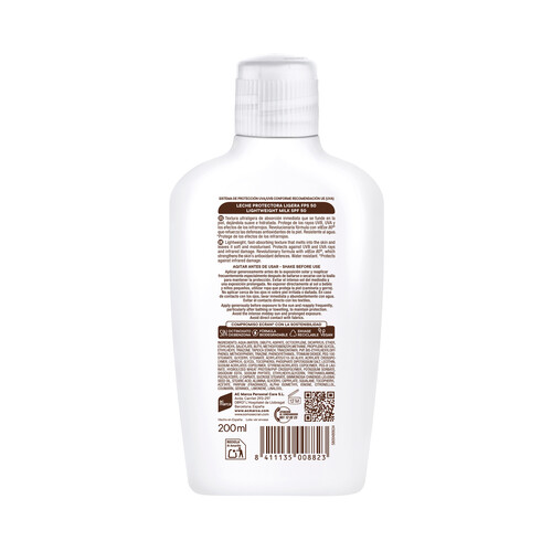 ECRAN Sunnique Leche solar protectora resitente al agua con FPS (muy alto) 200 ml.