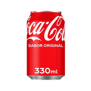 Refresco de cola original SIN CAFEÍNA lata 33 cl · COCA-COLA · Supermercado  El Corte Inglés El Corte Inglés