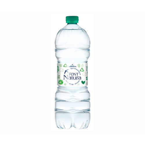 FONT NATURA Agua mineral easy botella 1 l.