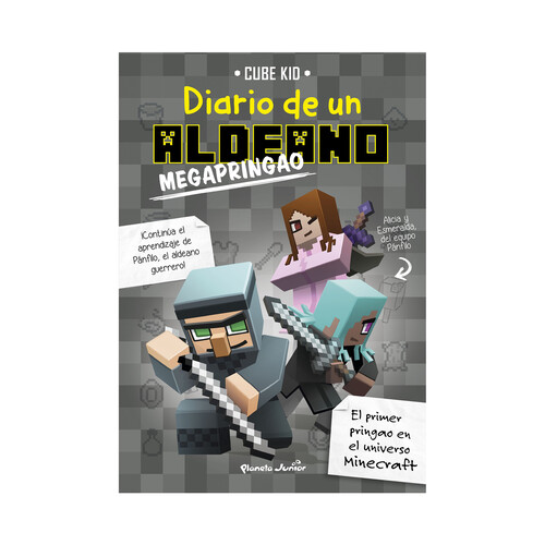 Minecraft. Diario de un aldeano megapringao. CUBE KID, Género: Infantil, Editorial: Planeta