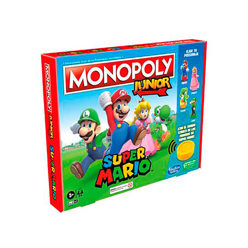 Monopoly Junior Super Mario HASBRO Gaming +8 años.