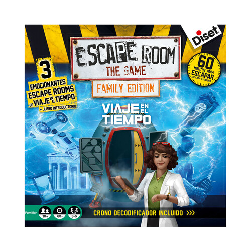 Lúdica - Escape Room: Board Game traz para as mesas a emoção dos jogos de  escape. O jogo vem com um decodificador digital que faz a contagem  regressiva e emite música de