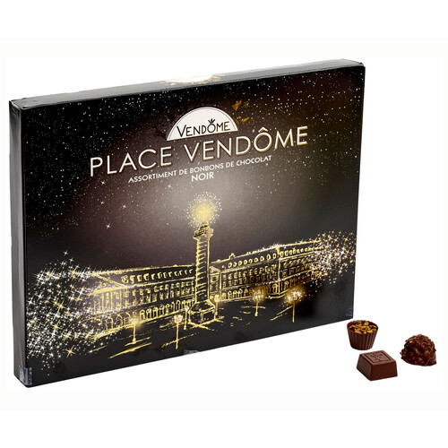 VENDOME Caja de bombones de chocolate negro 