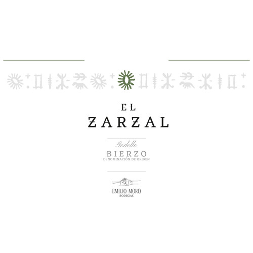 EL ZARZAL  Vino blanco Godello con D.O. Bierzo botella de 75 cl.