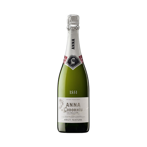 ANNA DE CODORNIU Cava brut nature ecológico con D.O. Cava botella 75 cl.