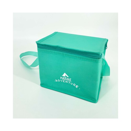 Bolsa nevera flexible con asa bandolera 5 litros, color azul o verde, NATURE ADVENTURE.