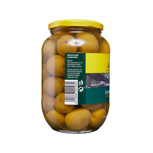 JOLCA Aceituna verde gordal con hueso JOLCA 475 g.