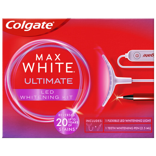 COLGATE Max white ultimate Kit de blanqueamiento dental.