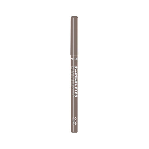 RIMMEL  Scandal eyes tono 006 Taupe Lápiz de ojos resistente al agua (waterproof) y de larga duración.