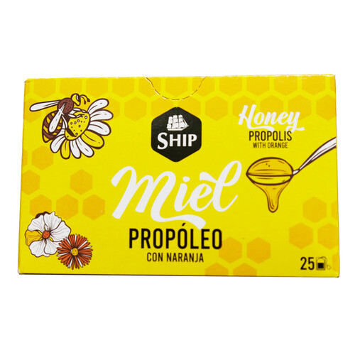 SHIP Infusión propoleo con naranja 25 uds. 37,5 gr.