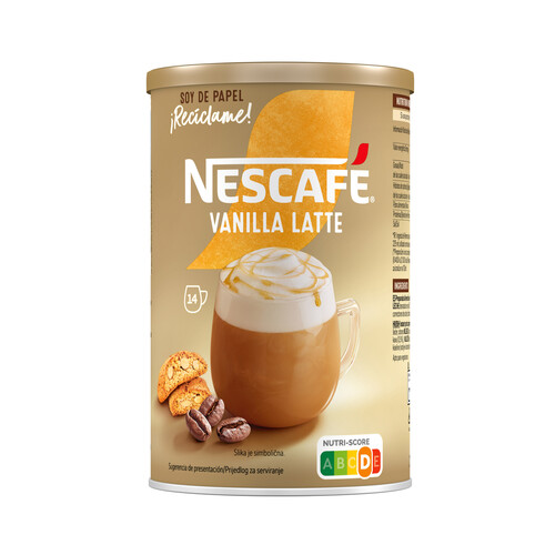 NESCAFÉ GOLD Café soluble vainilla latte 310 g.