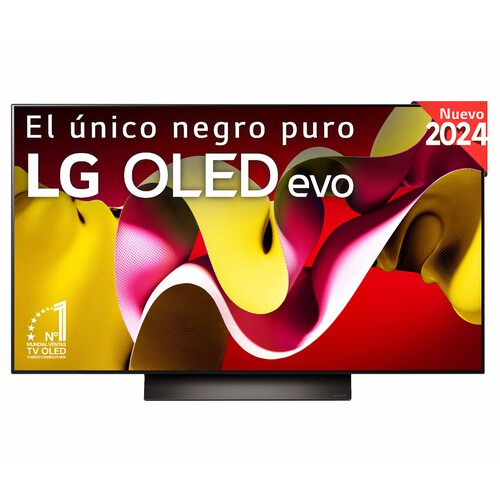 Televisión 121,92 cm (48) LG OLED48C44 EVO, 4K, WEBOS, 4HDMI, 3USB, 40W, 144HZS.