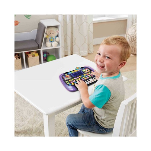 Panel educativo con piano Tablet infantil multi-app Juguete musical VTech. Edad recomendada desde 2-5 años