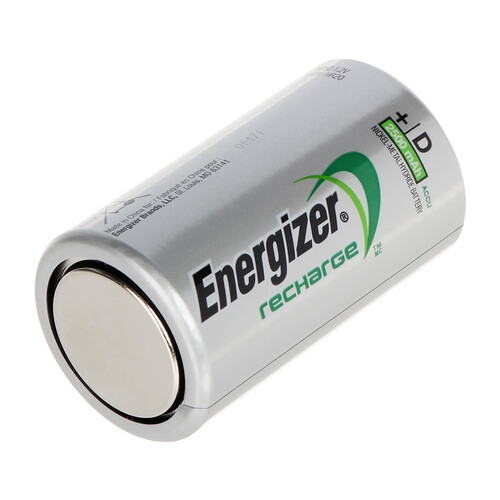 Pack de pilas recargables D, HR20, 2500mah, ENERGIZER Power Plus.