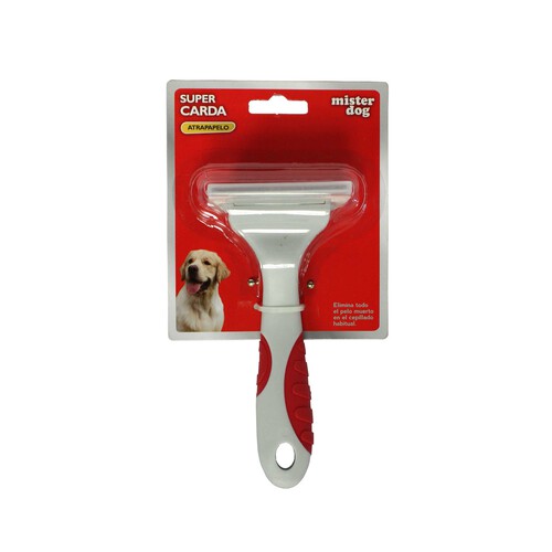 MISTER DOG Cepillo atrapapelo para perros en muda MISTER DOG 1 ud.