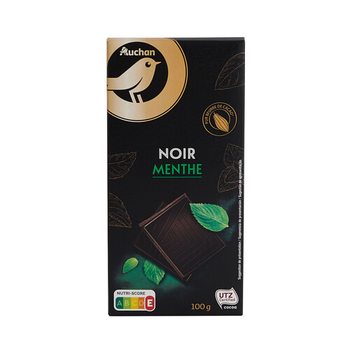 PRODUCTO ALCAMPO Chocolate negro con menta tableta 100 g.