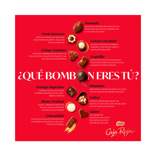 NESTLÉ Bombones caja roja estuche 398 g