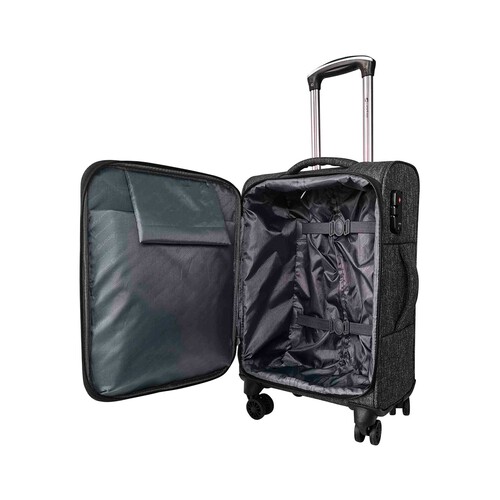 Trolley AIRPORT ALCAMPO Polisoft 55Cm 8R Negro