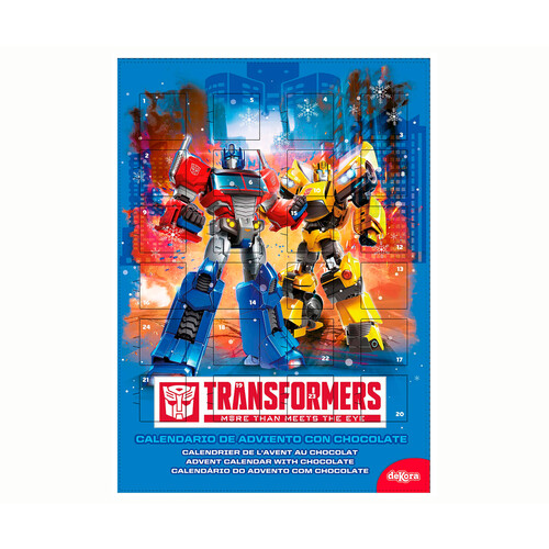 DEKORA Calendario adviento transformers