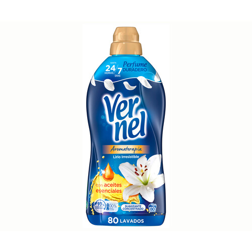 VERNEL Suavizante vernel blue 80 ds 1400 ml