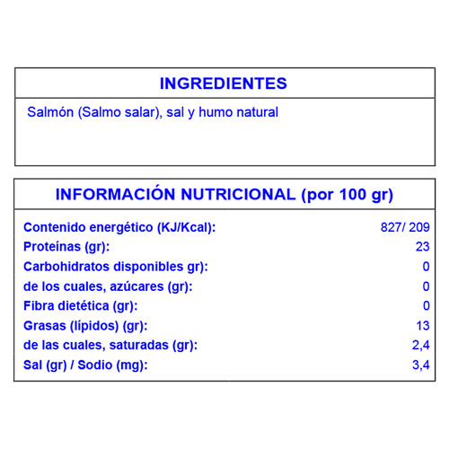 ROYAL Salmon ahumado gourmet 100 g.