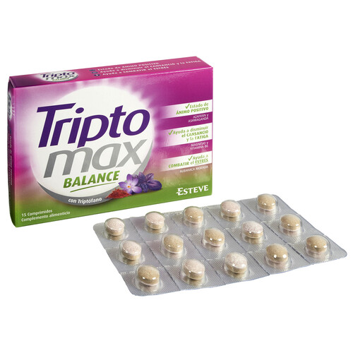TRIPTOMAX Complemento alimenticio con Triptófano TRIPTOMAX Balance 15 uds.