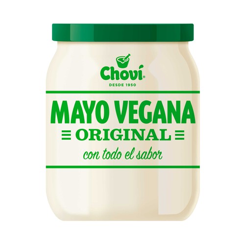 CHOVI Mayonesa vegana con todo el sabor de la original 500 ml.