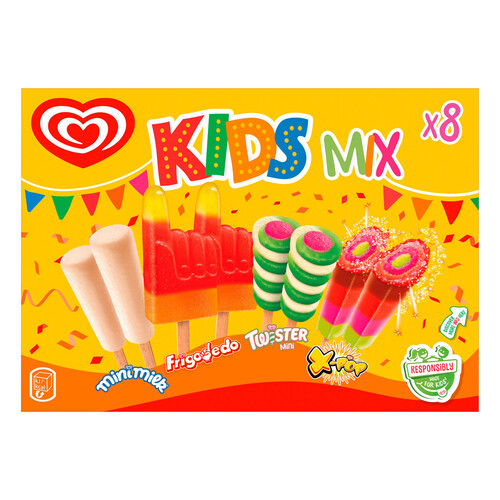 FRIGO Helados kids 8 uds 360 gr.