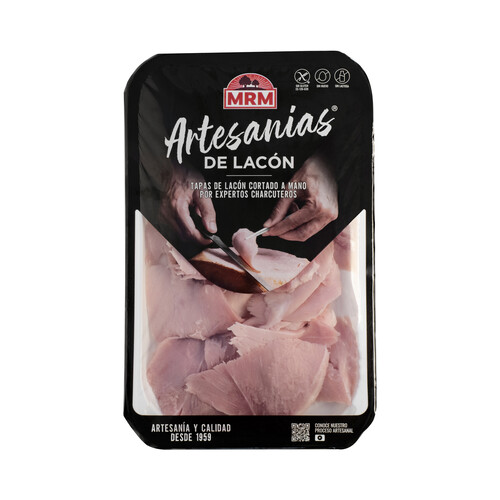 MRM Artesanias Lacón extra sin gluten, cortado a tapas de forma manual 200 g.