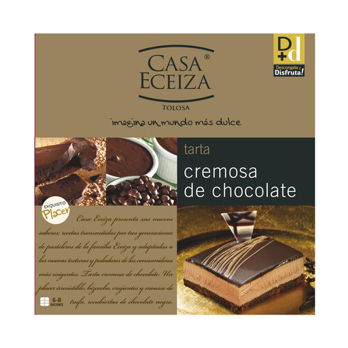 CASA ECEIZA Tarta de chocolate cremosa CASA ECEIZA 500 gr