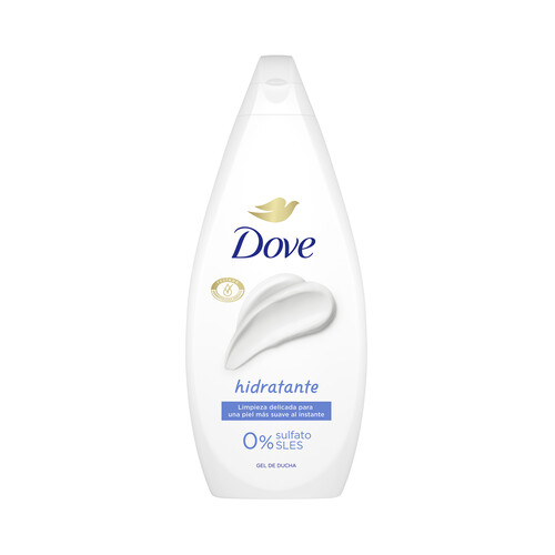 DOVE Gel hidratante para baño o ducha, limpieza delicada, para un piel suave 720 ml.