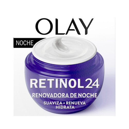 OLAY Retinol 24 Crema de noche renovadora e hidratante 50 ml.