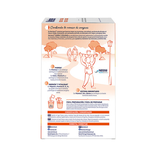 MERITENE Sobre de complementos nutricionales MERITENE Vainilla 15 uds.