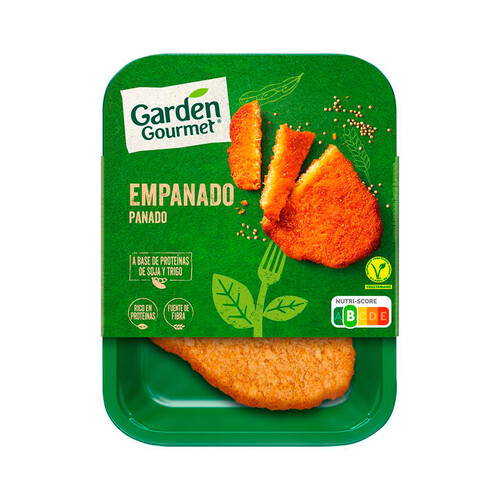 GARDEN GOURMET Empanados a base de proteínas vegetales GARDEN GOURMET 2 x 90 g.